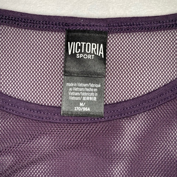 Victoria Secret Mesh Activewear Long Sleeve Shirt - Picture 4 of 6